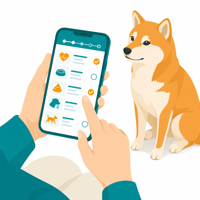 問診AIのイラスト